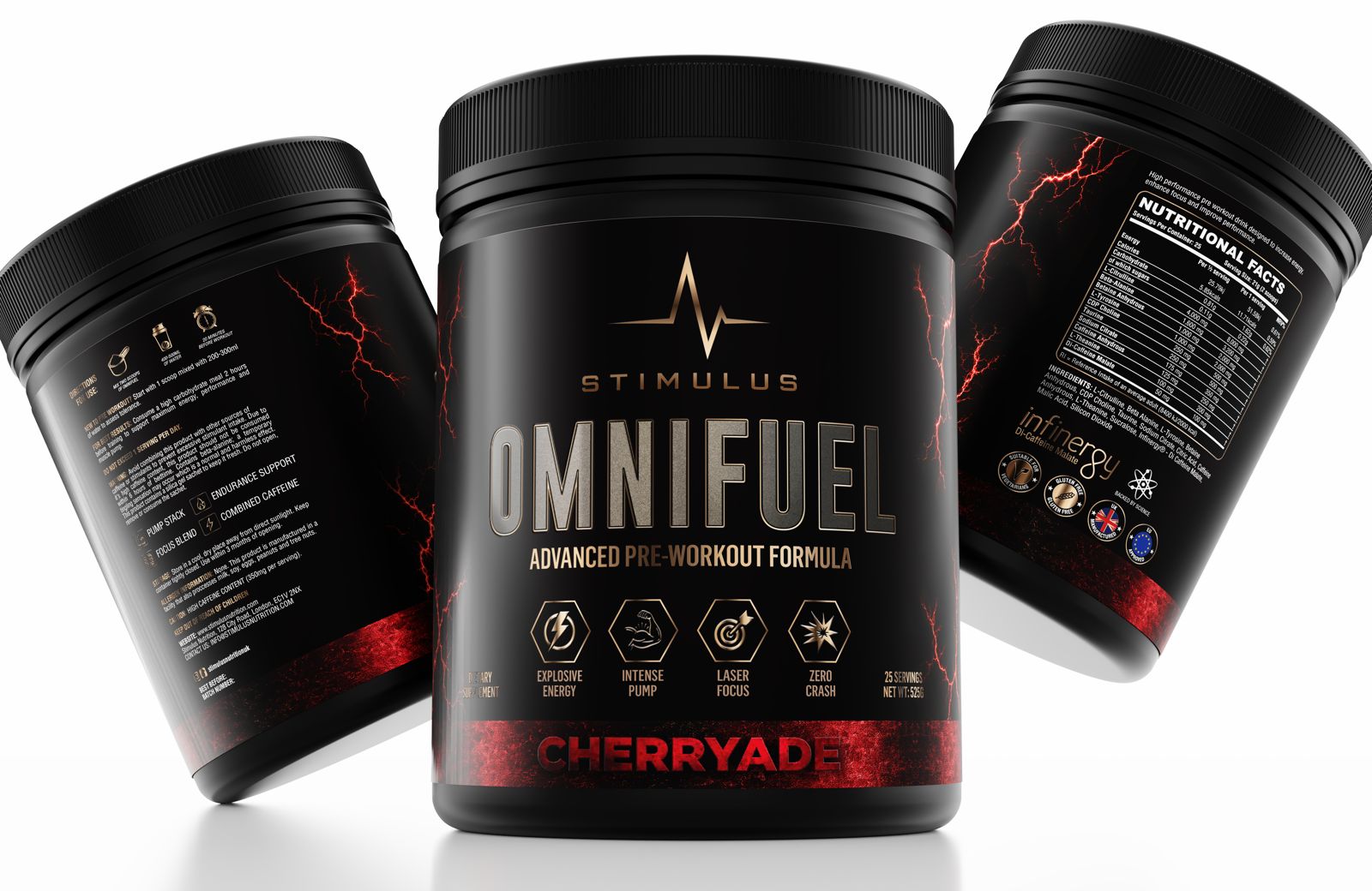 Stimulus Omnifuel Advanced Pre-Workout Formula Cherryade